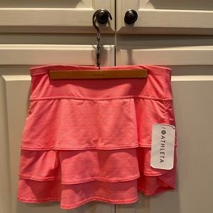 Athleta Dot Stripe Swagger Skort Size M